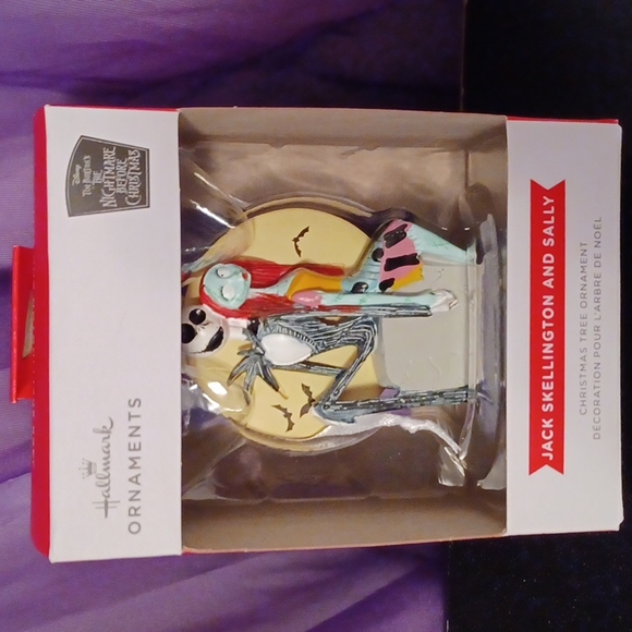 Hallmark Holiday New Hallmark Nightmare Before Christmas Jack Skellington And Sally Ornament